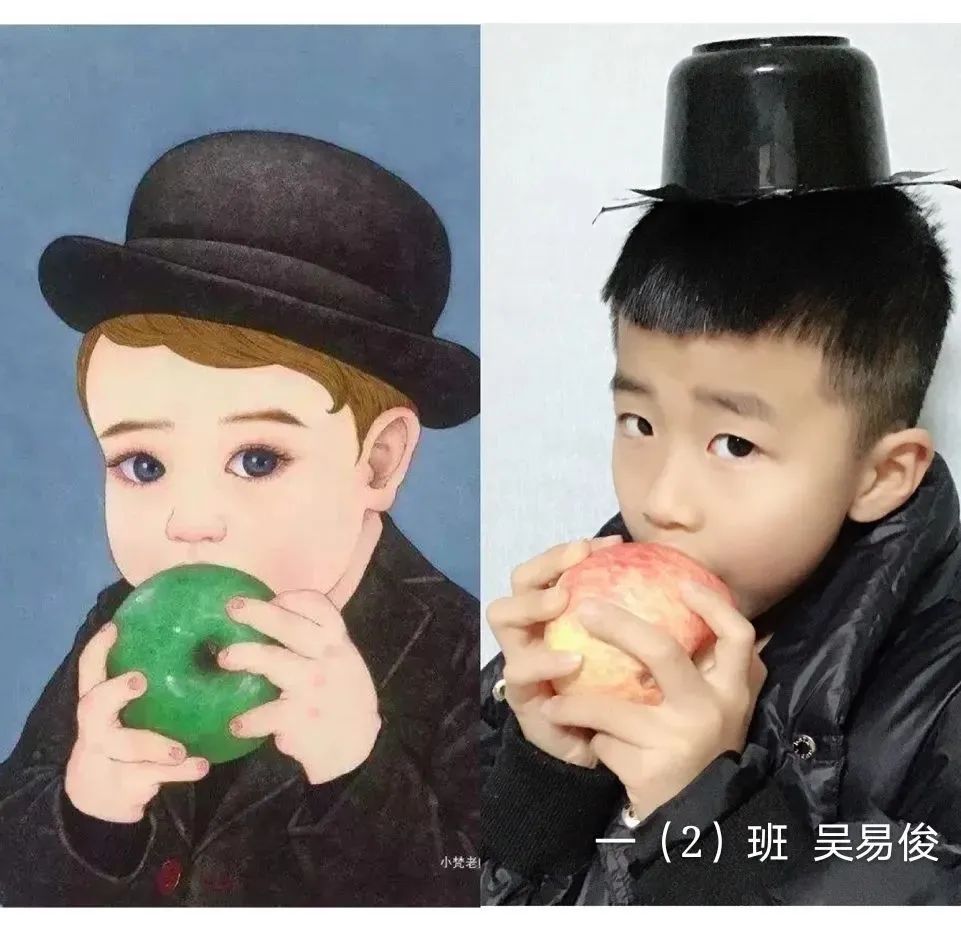 别样作业我最爱 | 世界名画模仿秀