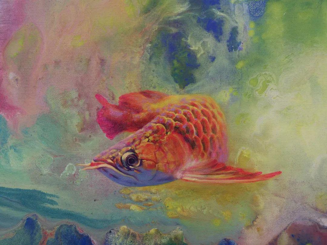 转发这群"锦鲤",剩下3/4的2020顺顺利利 | 李伟广2020油画作品展_文化