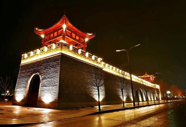 美景:惊艳!成武夜色美