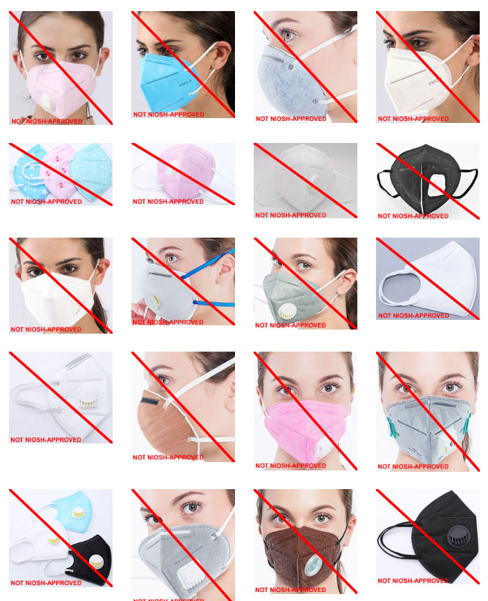 紧急通知美国拒绝接受中国标准kn95口罩