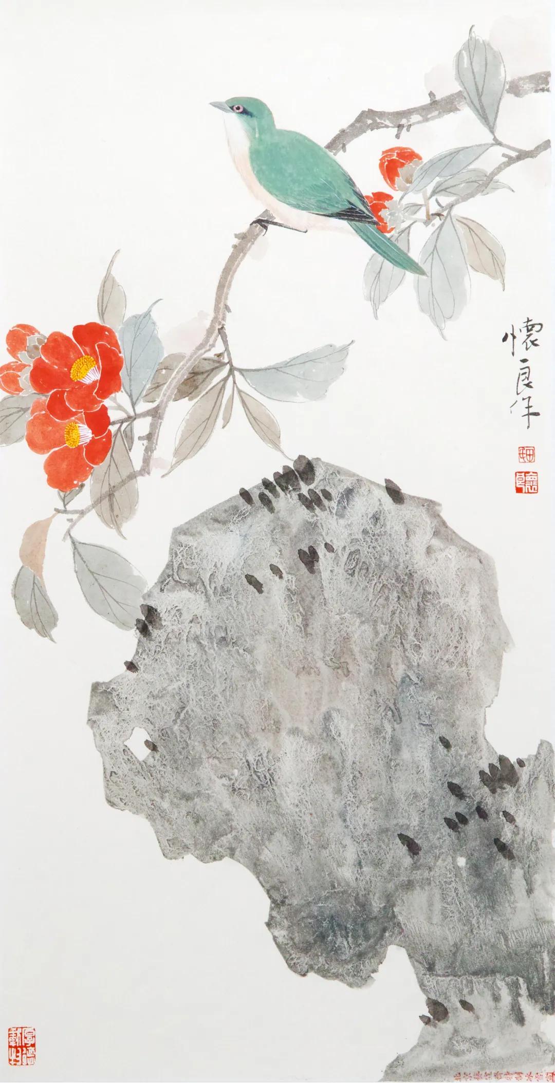 中美协会员田怀良作品"折枝"一词最早见于唐·朱景玄《唐朝名画录》中