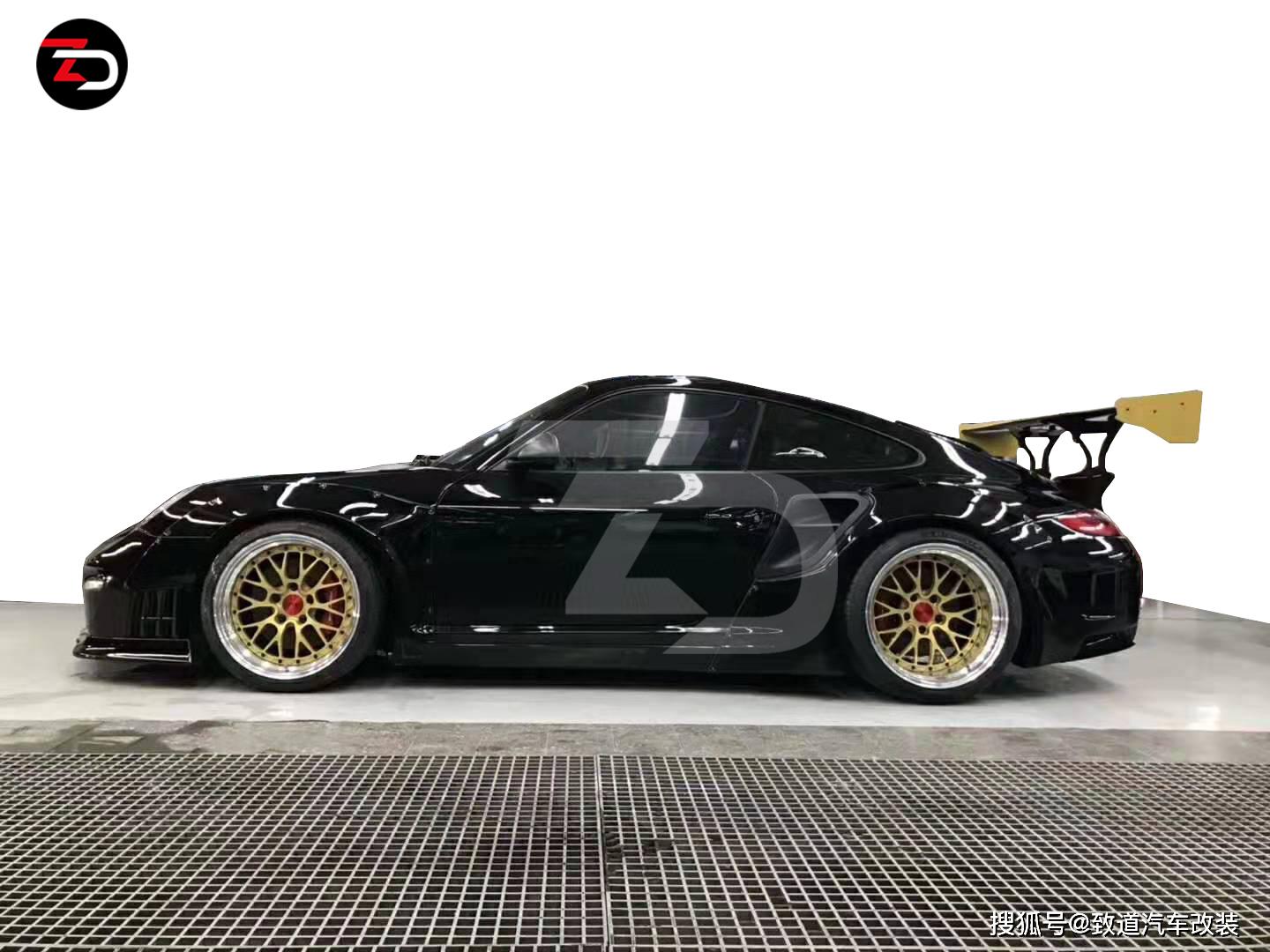 保时捷997改装lb宽体外观空气学套件