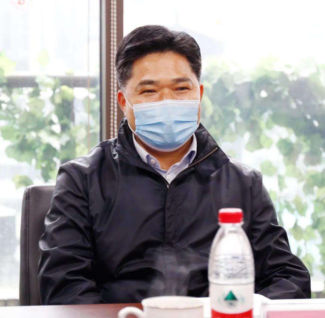 浙江省商务厅厅长盛秋平等领导一行赴三替集团调研指导