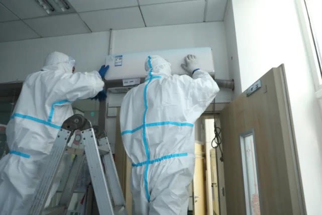 空气换新＋杀毒，山大齐鲁医院换上海信新风空调-家电圈官网