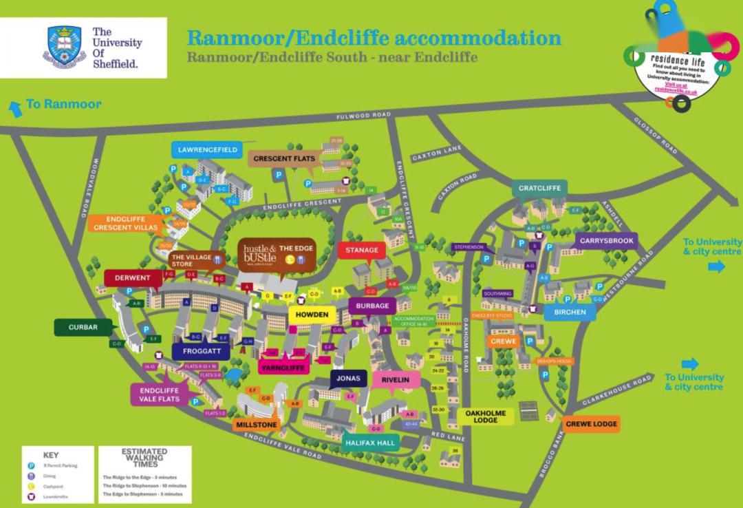 99地理位置:谢菲尔德大学的学校宿舍分布在三个区域:city,ranmoor和