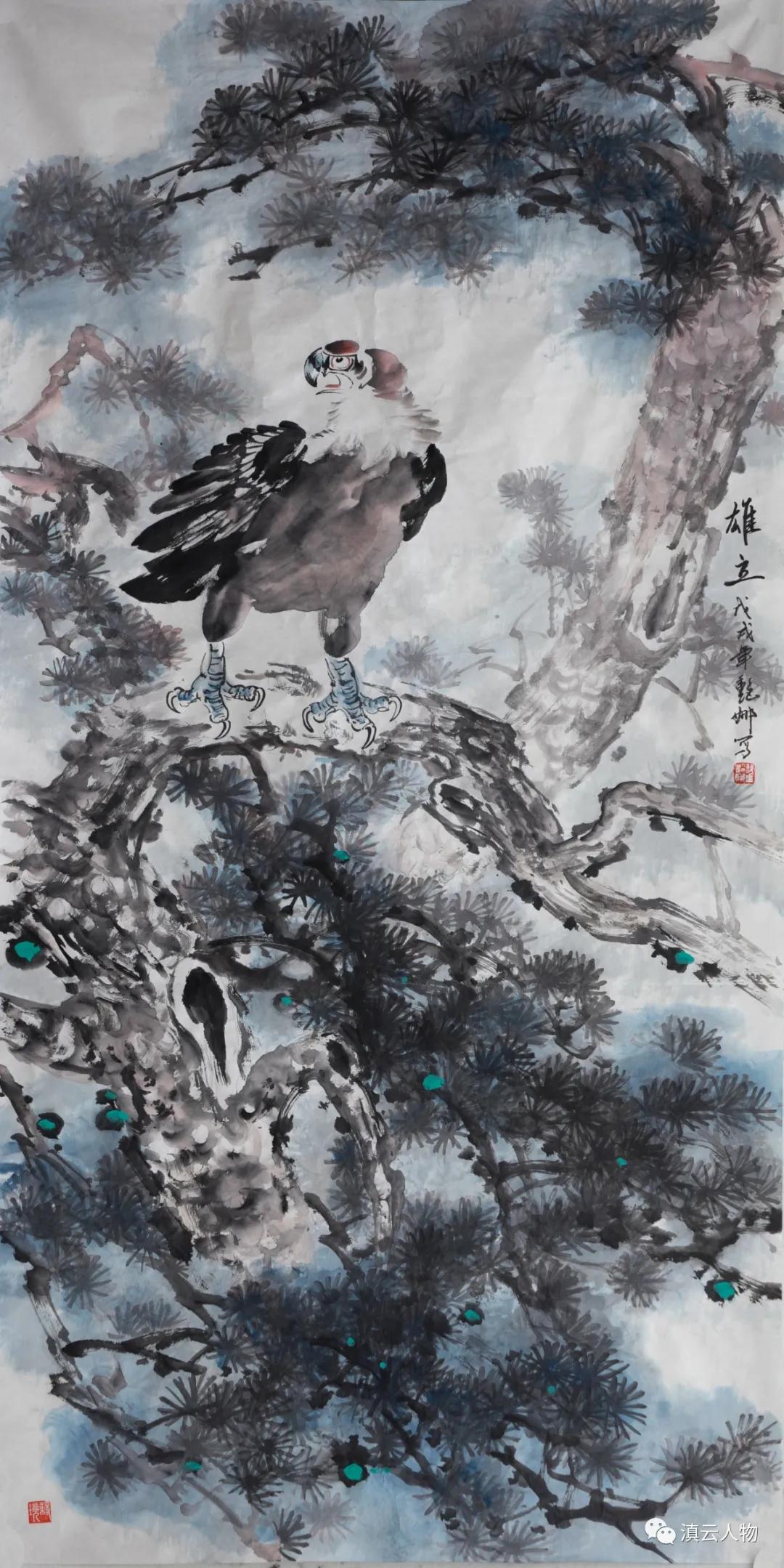 春到华夏——画家翟艳娜花鸟画欣赏_作品集