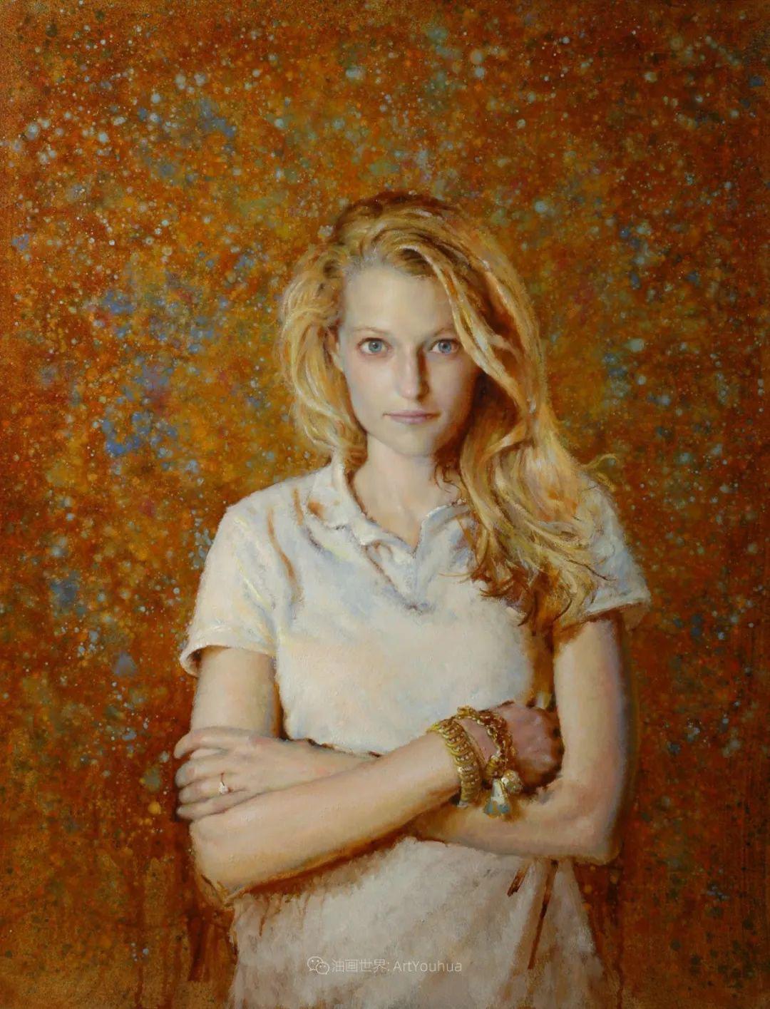 美国画家塞思哈维坎普有趣而独特的人物油画作品欣赏