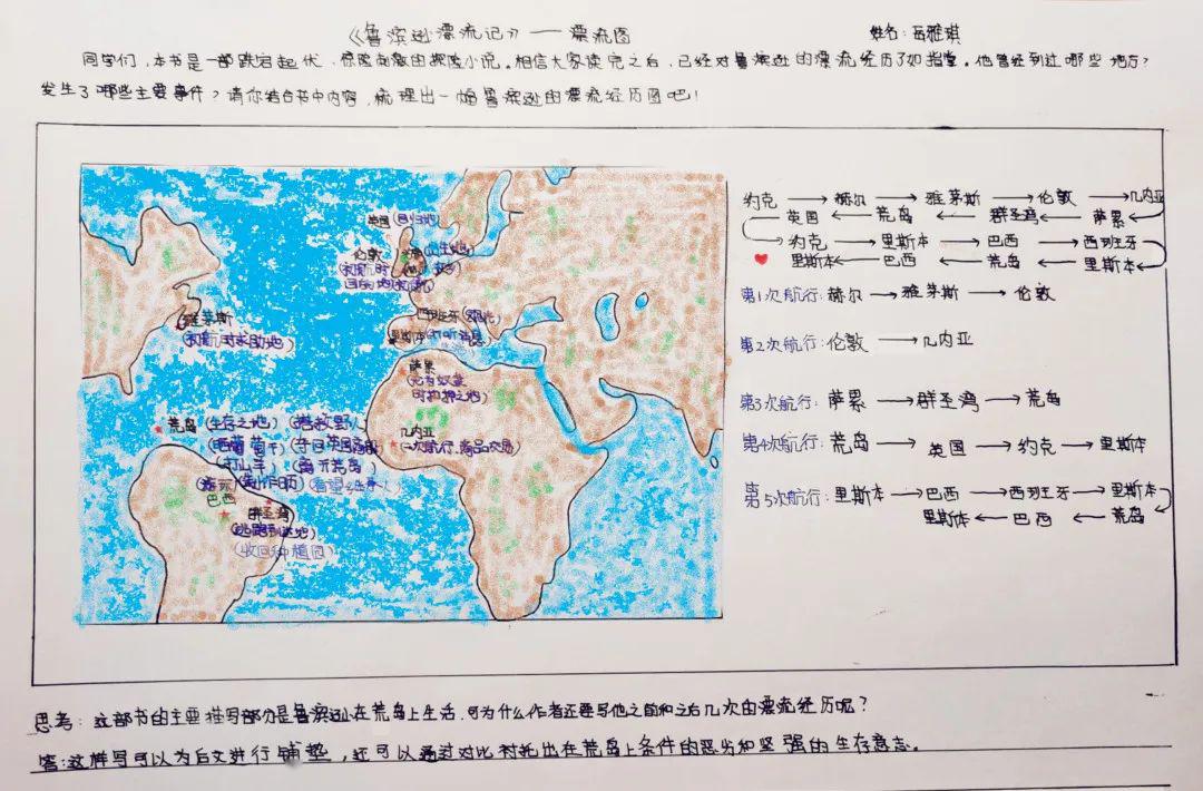 鲁滨孙荒岛地图图片
