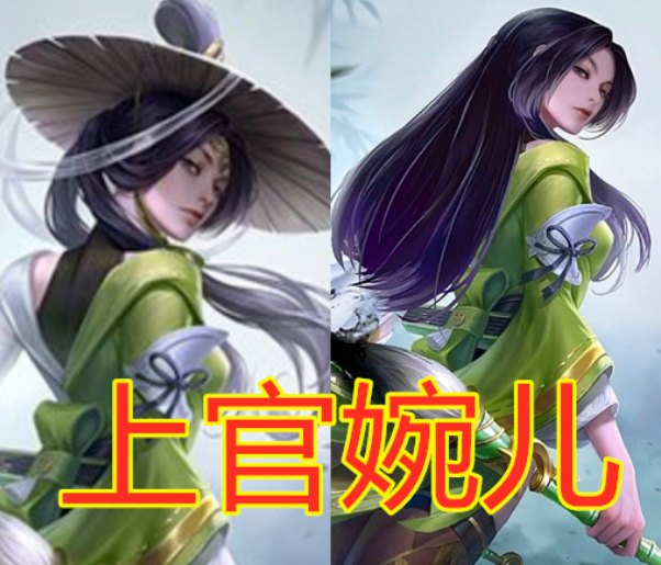 有种高颜值叫英雄散发公孙离vs上官婉儿看到伽罗太惊艳了