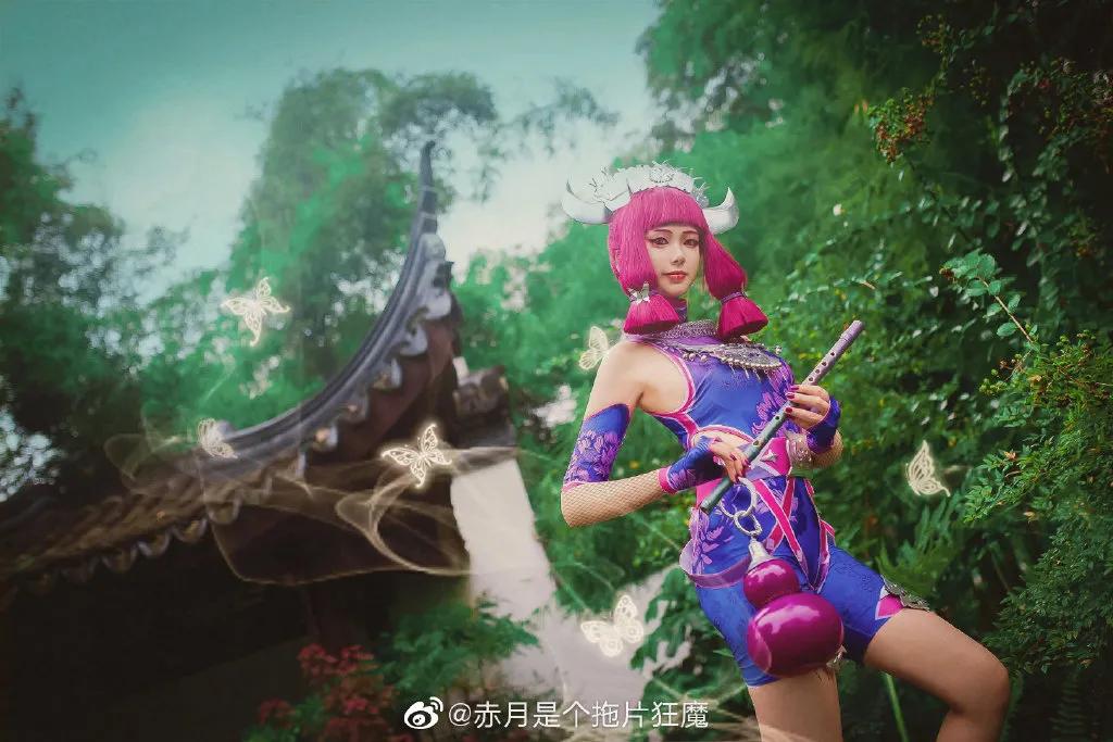 画江湖之不良人蚩梦cos俏皮可爱勇者沙雕梗太可爱了啦