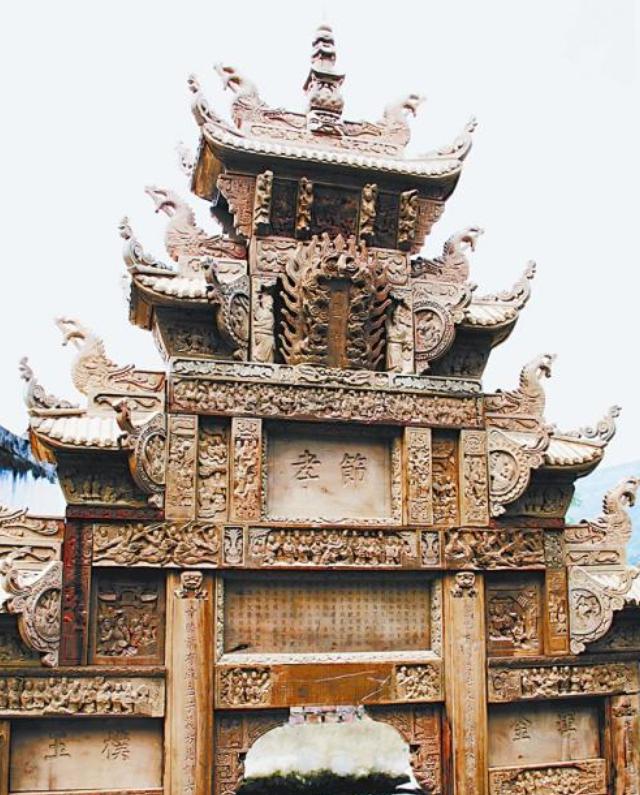 方志四川61历史文化石雨川汉源九襄百年石牌坊守望历史沧桑