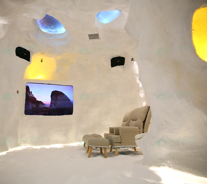 盐疗房加盟安装前景广阔盐疗养生走进千家万户