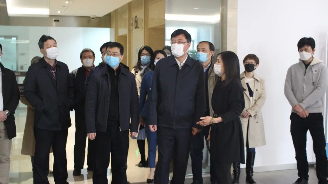 申能集团有限公司总经理倪斌调研申能cannova能创空间成山路基地