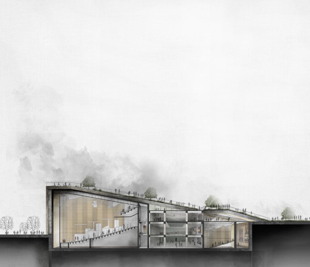 线上直播课丨大碗剖面第二期建筑效果图表达基础课