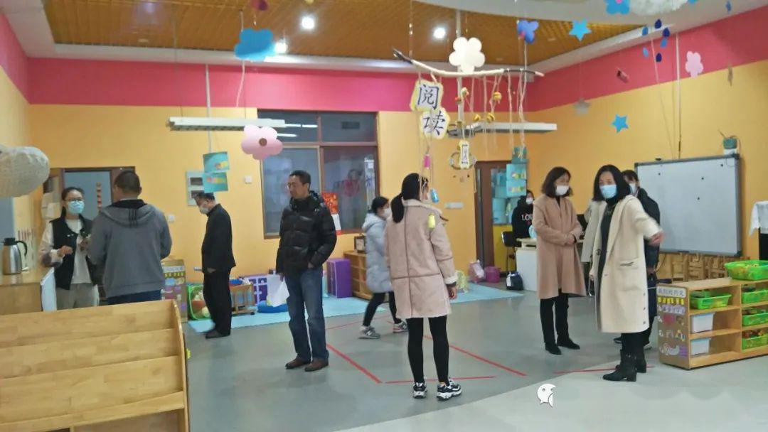 督查验收严把关准备有序强保障东方岚谷豪庭幼儿园接受崇川区开学工作