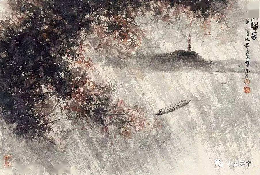 傅抱石谈画雨大自然这个老师教给我的比古人和洋人都要多