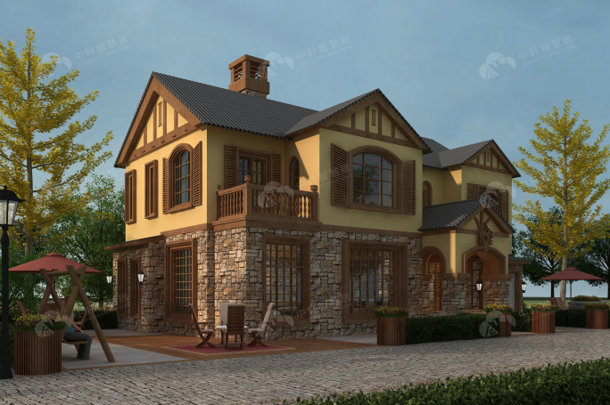 疫情之后装配式别墅花园满足你对美好的所有想象