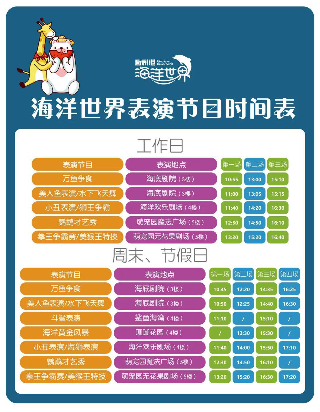 福利来咯身高1米2不含以下儿童免费游玩海洋世界