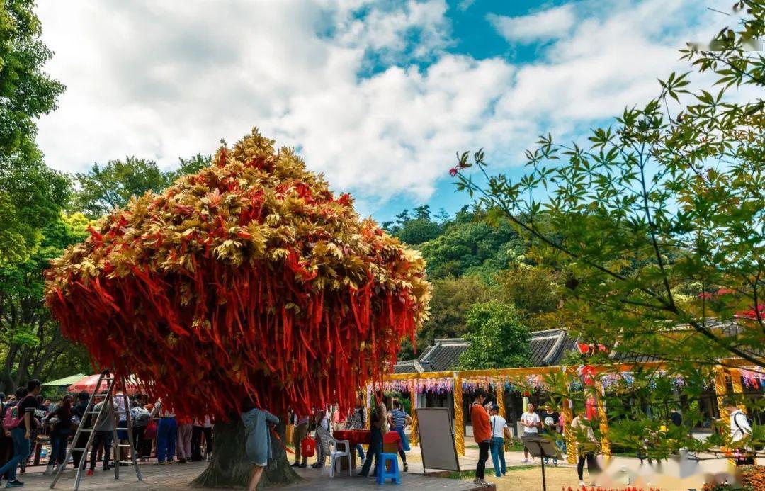 狼山——吉祥许愿树狼山没有狼,山虽不高,确风景如画,在一马平川的