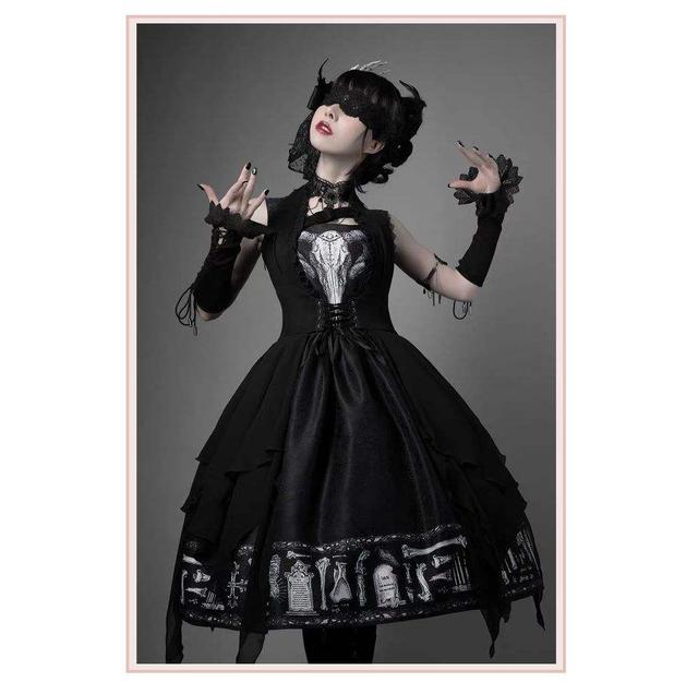 原创甜系经典哥特不同的系列的lolita洋装一样的华美梦幻