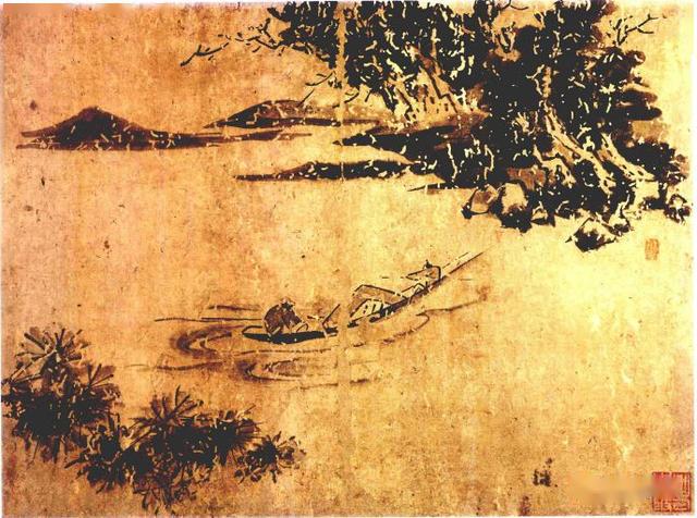 明末禅师画家 担当 山水册页欣赏