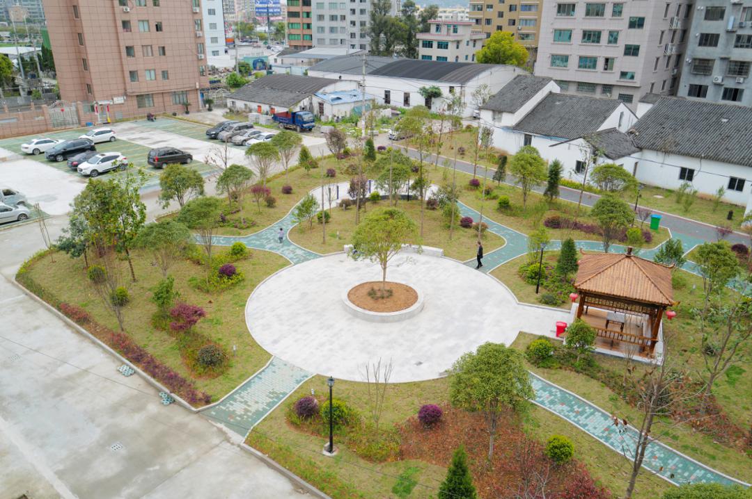 走进柳市镇十大"最美"口袋公园_村民