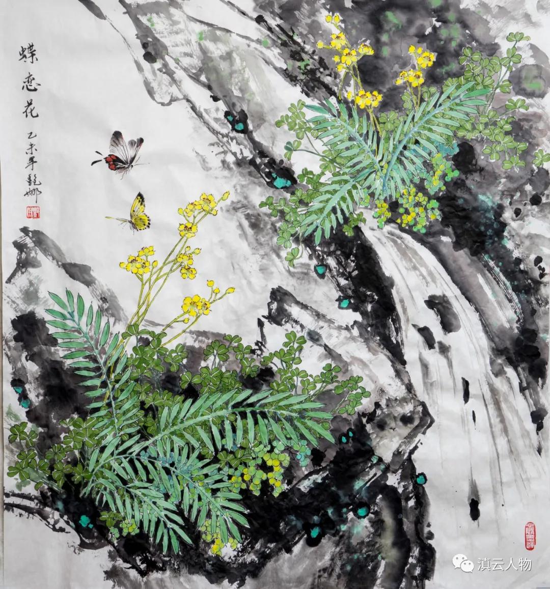 春到华夏——画家翟艳娜花鸟画欣赏_作品集