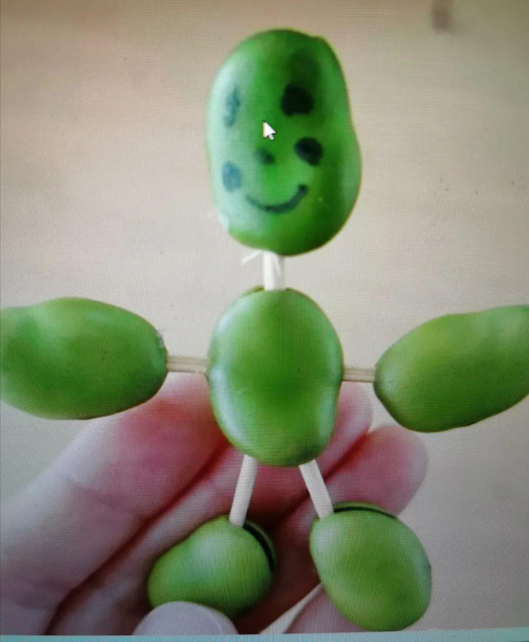 快来围观,蚕豆宝宝开玩喽!_豆豆