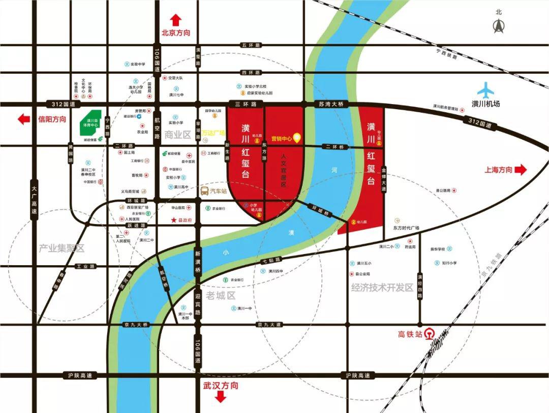 购房赠车位建筑面积约142-247㎡滨河墅质洋房千年潢川城 一座红玺台