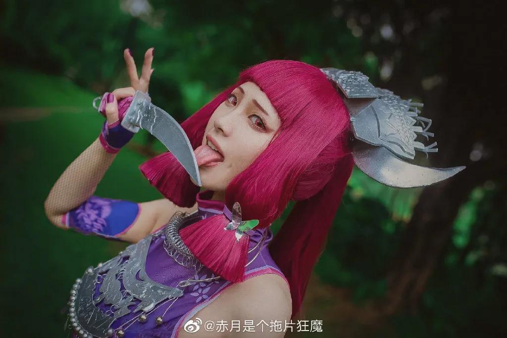 《画江湖之不良人》蚩梦cos,俏皮可爱,勇者沙雕梗太可爱了啦