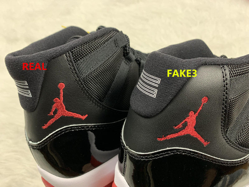 aj11黑红氧化前后对比图片