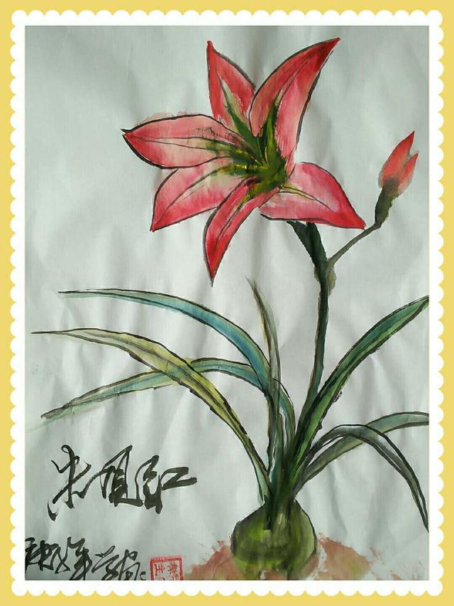 同画作业春天的故事作者:霸王花类别:水彩,彩铅,色粉作品:玉兰花,桔梗