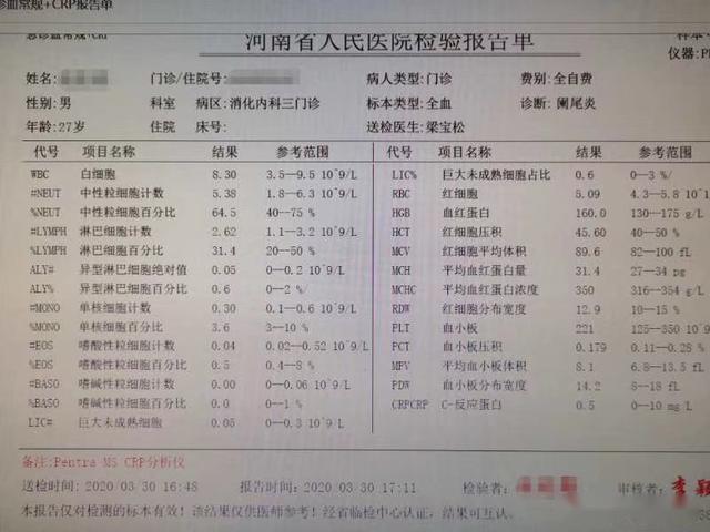 患者捂著肚子說胃痛專家卻給開了檢查闌尾的單子