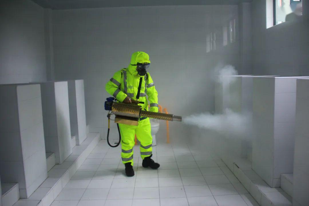 战疫消杀为开学保驾护航
