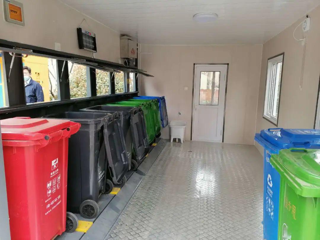 青岛首座智能化生活垃圾分类密闭收集站亮相城阳