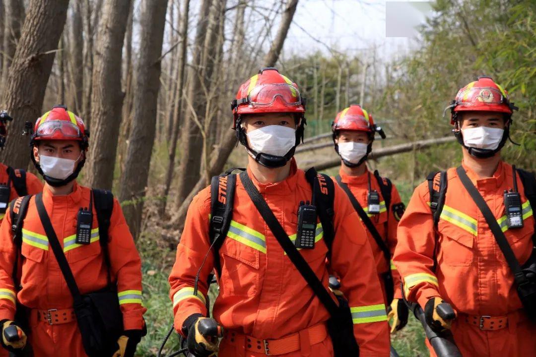 日照市消防救援支队组织森林火灾应急救援实战拉动演练