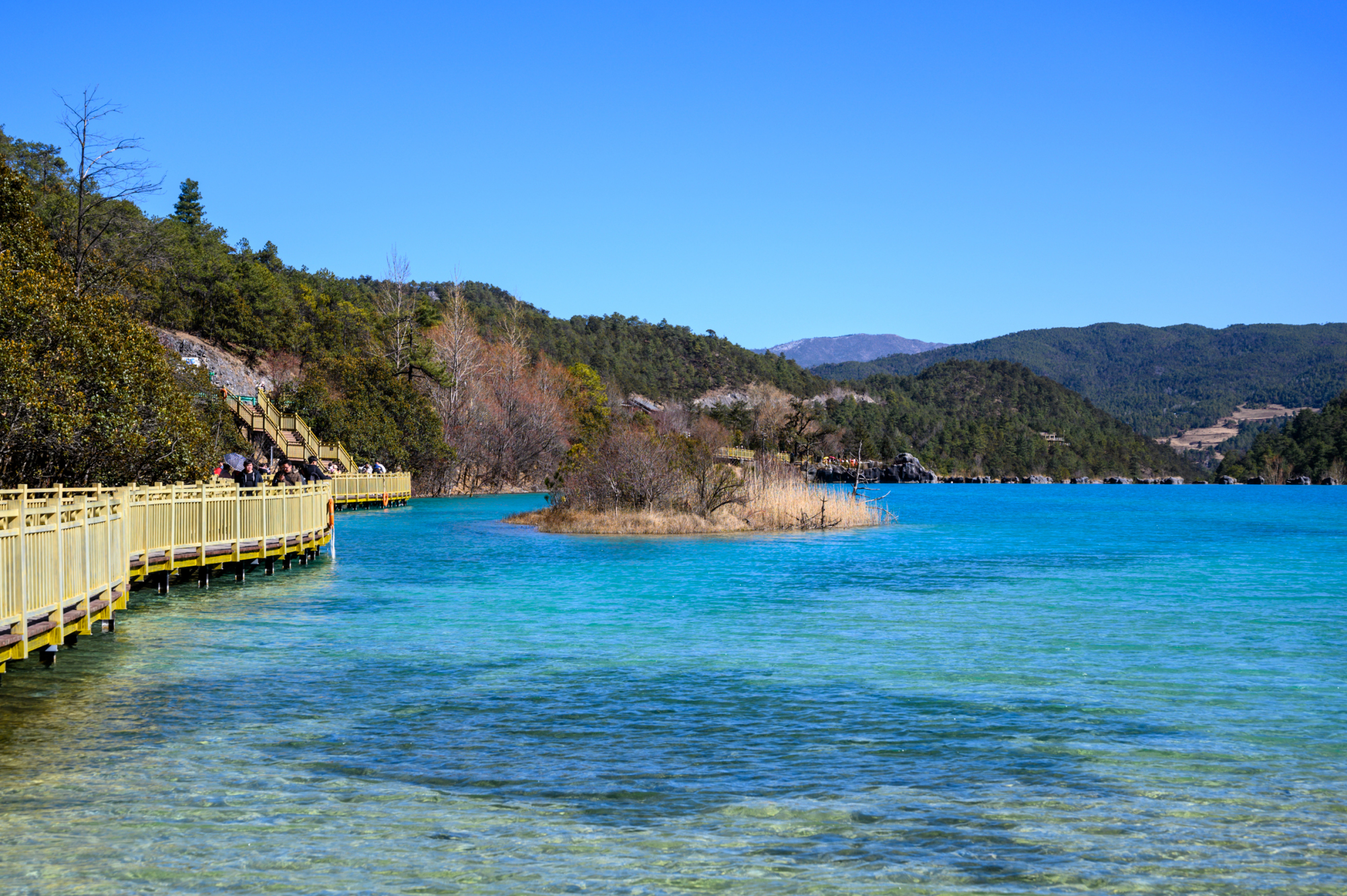 玉龙雪山玉湖风景区图片