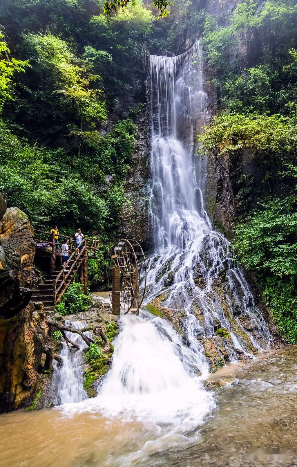 南漳五道峡风景区图片