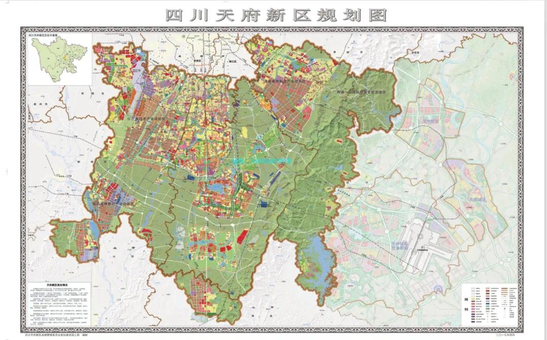 时隔六年天府新区最新规划大盘点