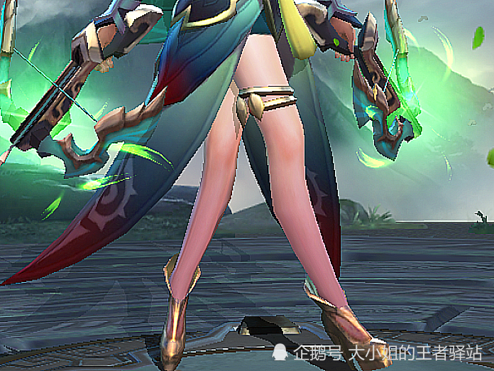 米莱迪都不敢绑"腿环",她敢!_虞姬