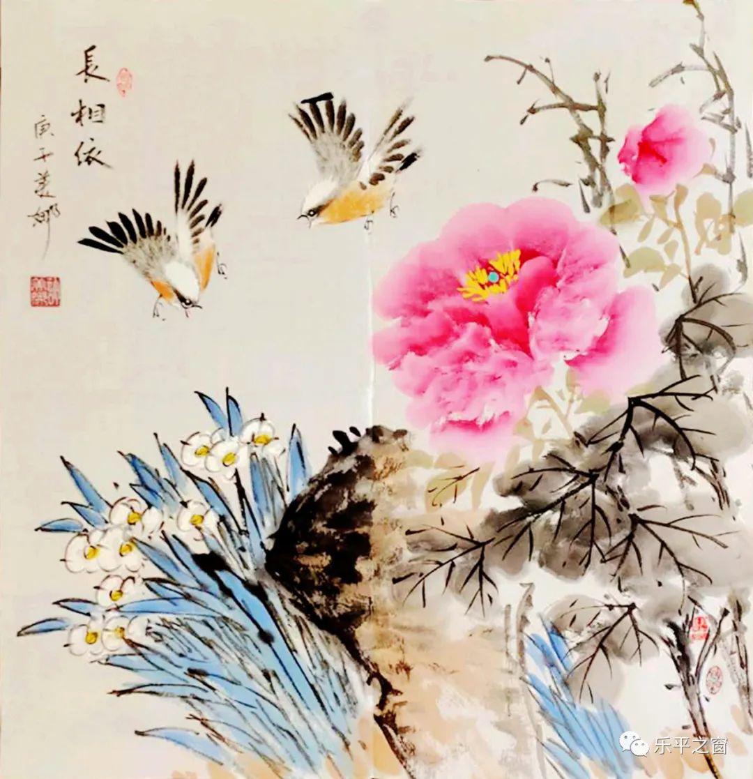 (天津美院硕士研究生许美娜作品68x68cm)(西安美院教授熊灵通作品138x