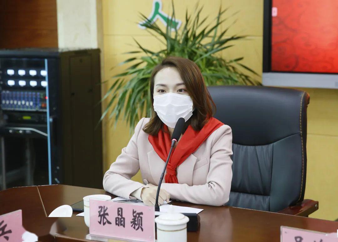 张晶颖充分肯定了金华市沈兵少先队名师工作室为东阳乃至金华市少先队