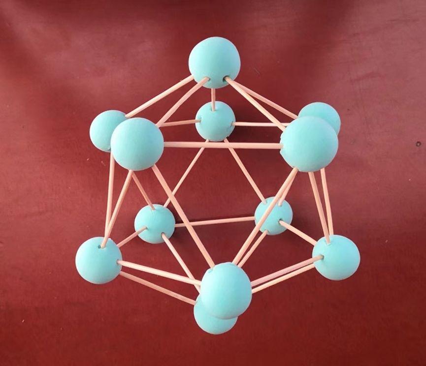 分子模型制作橡皮泥图片