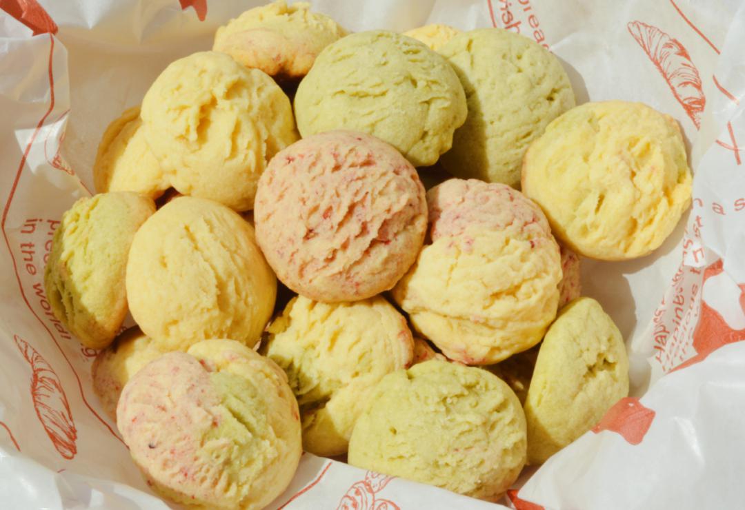 ins超火的冰淇淋曲奇饼干,马克龙色系超治愈!