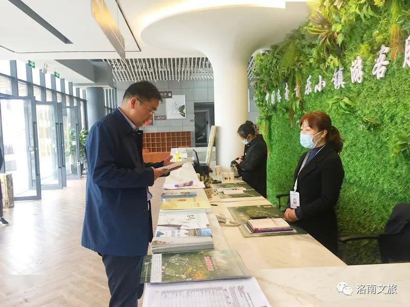 洛南县县委常委政府副县长支朝奇一行深入各景区检查节前安全工作