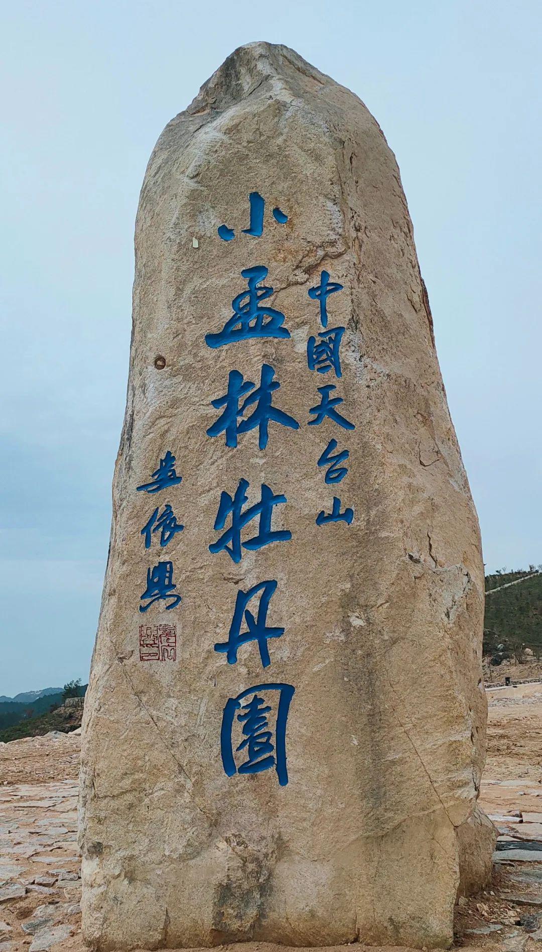 中国天台山小孟林牡丹园横空出世国花心归云端小镇