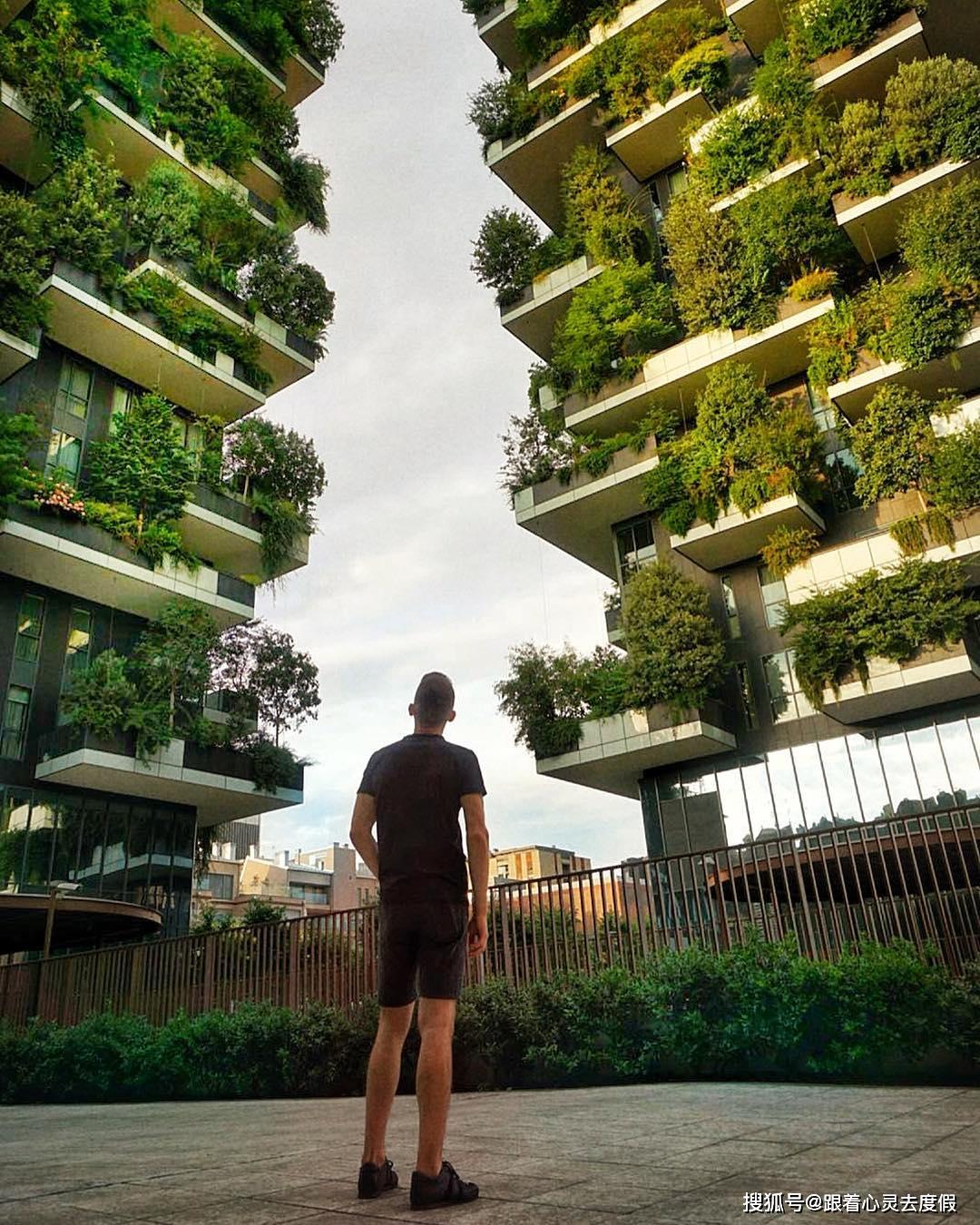 世界最环保的高楼外墙种满树木亚洲首座垂直森林在中国