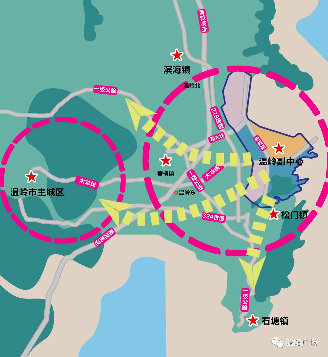 温岭城东综合体规划图图片