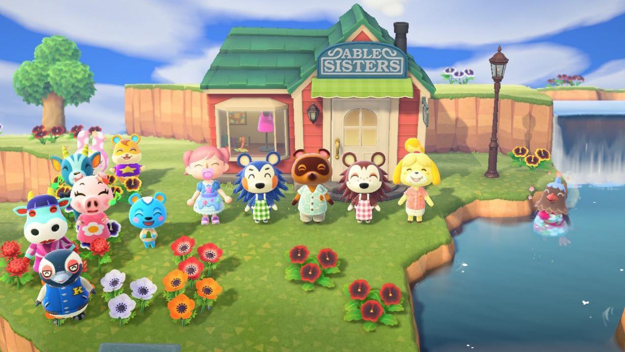 动物森友会掀起云踏青风潮网友抢购switch争做赛博李子柒