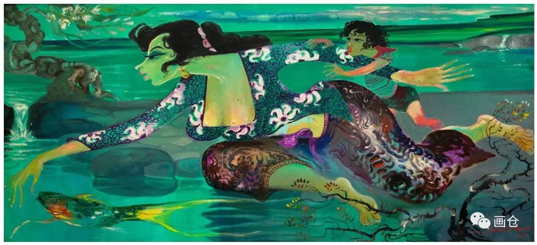 画仓印尼神话艺术家hendragunawan亨德拉冈瓦恩